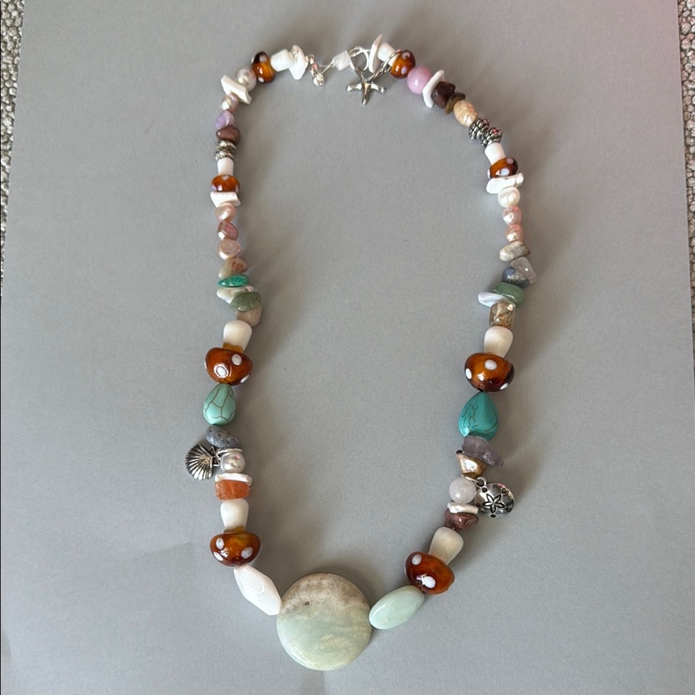 Handmade Multicolor Beaded Necklace